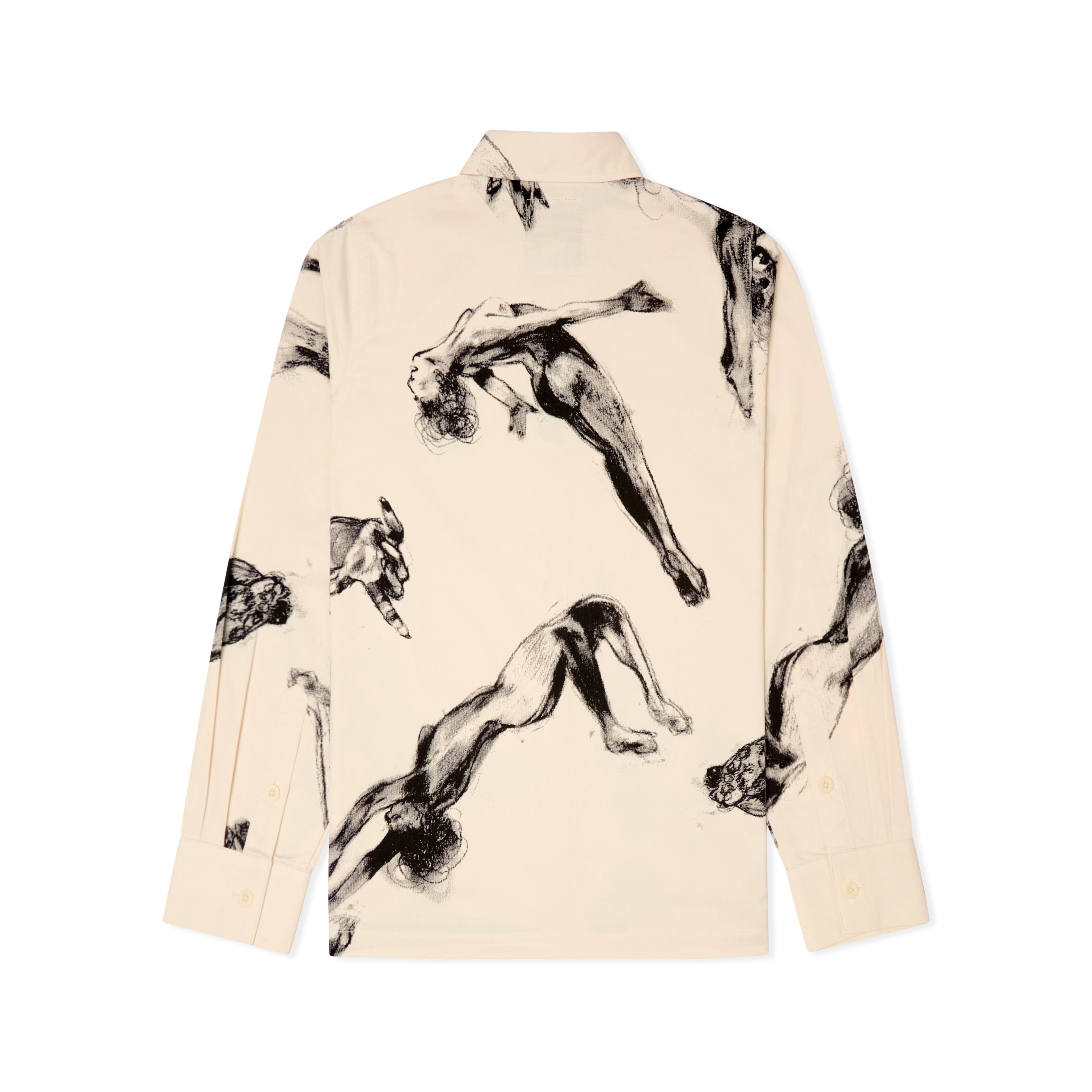 Trapeze Performer Button Up [Cream]
