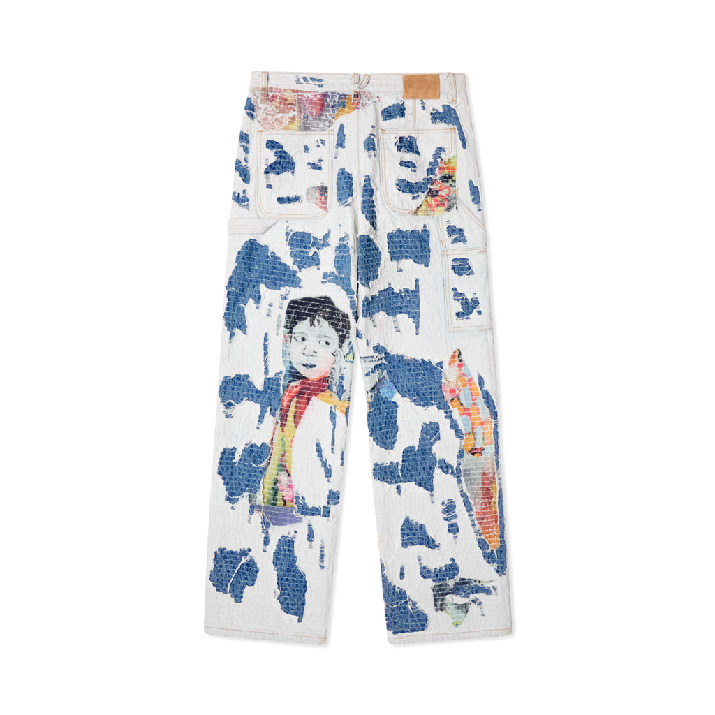 Boro Stitched Double Knee Pant [Multi]