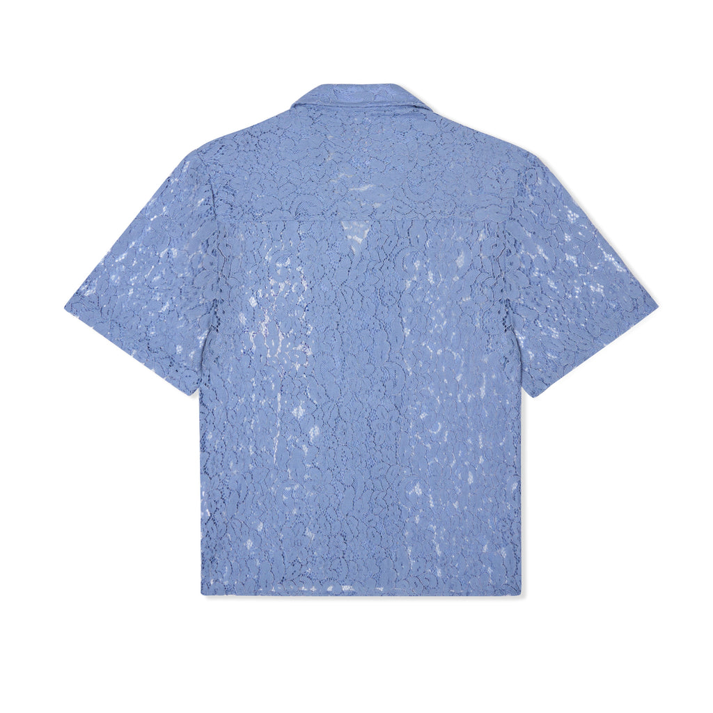 Lace Girl Painting Shirt [Blue]