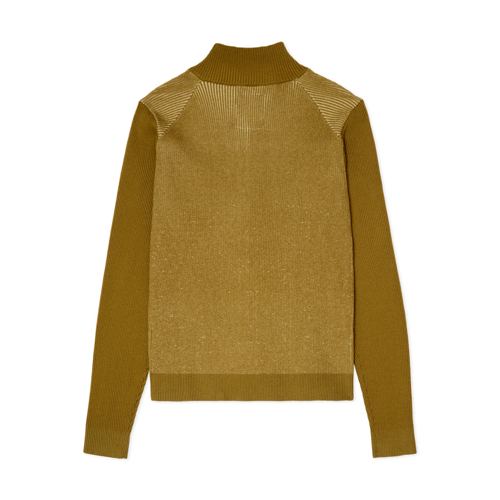 Retro Rib KS Sports Zip Up [Yellow]