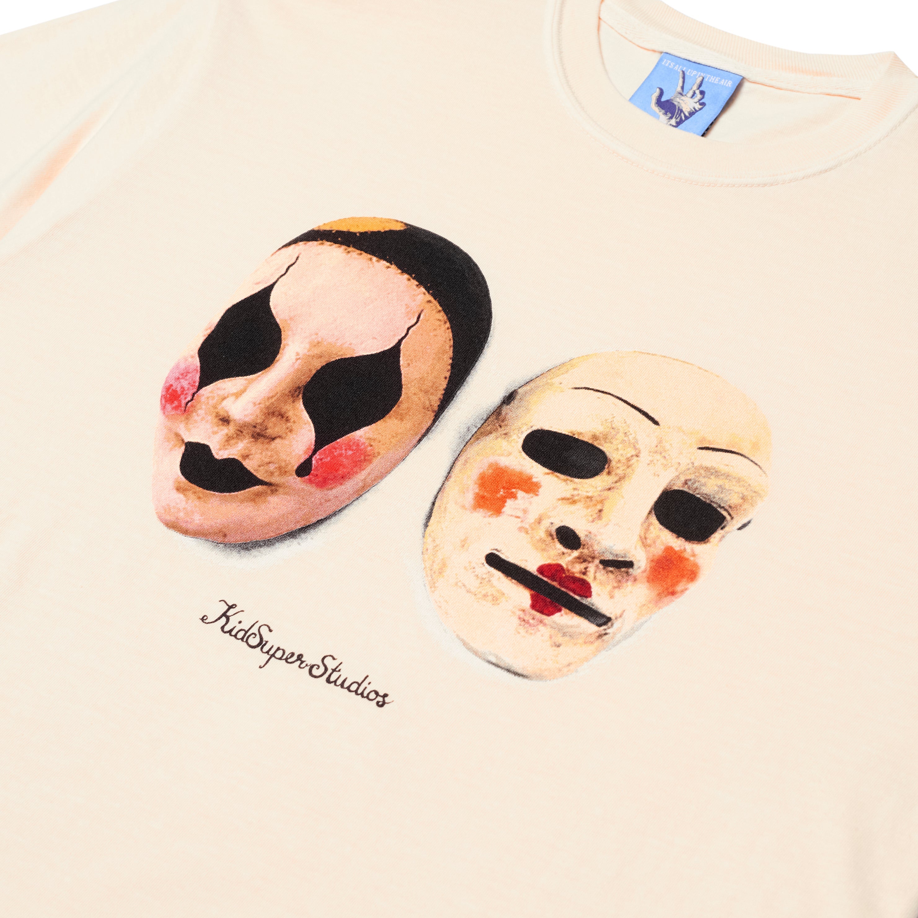 Masks Tee [Cream]