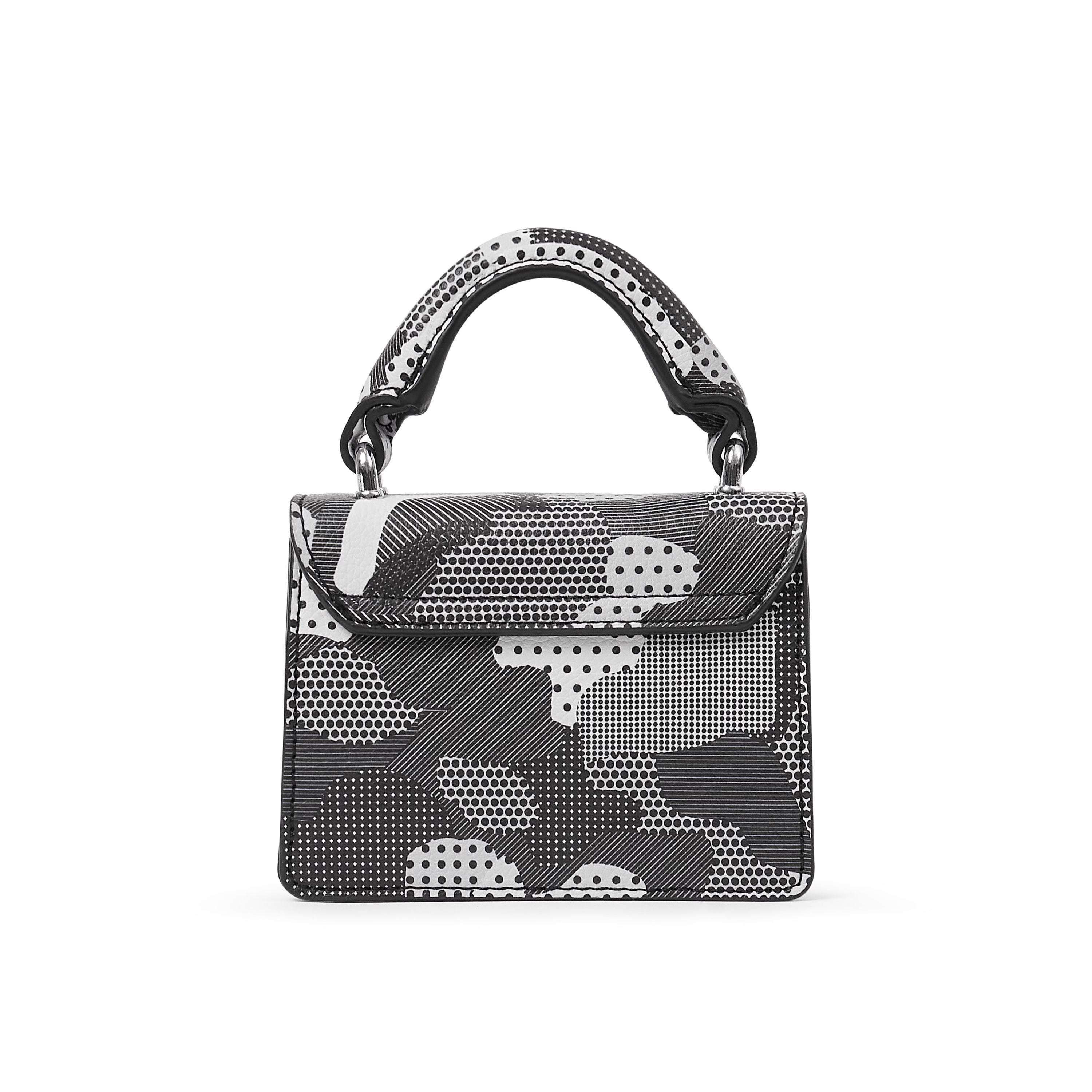 Mini Kissing Bag [Black /White]