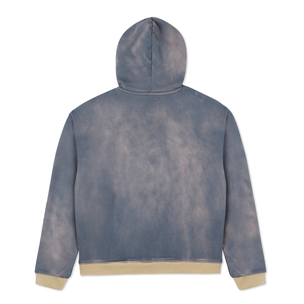 Moon Heavyweight Zip Up Hoodie [Shale]