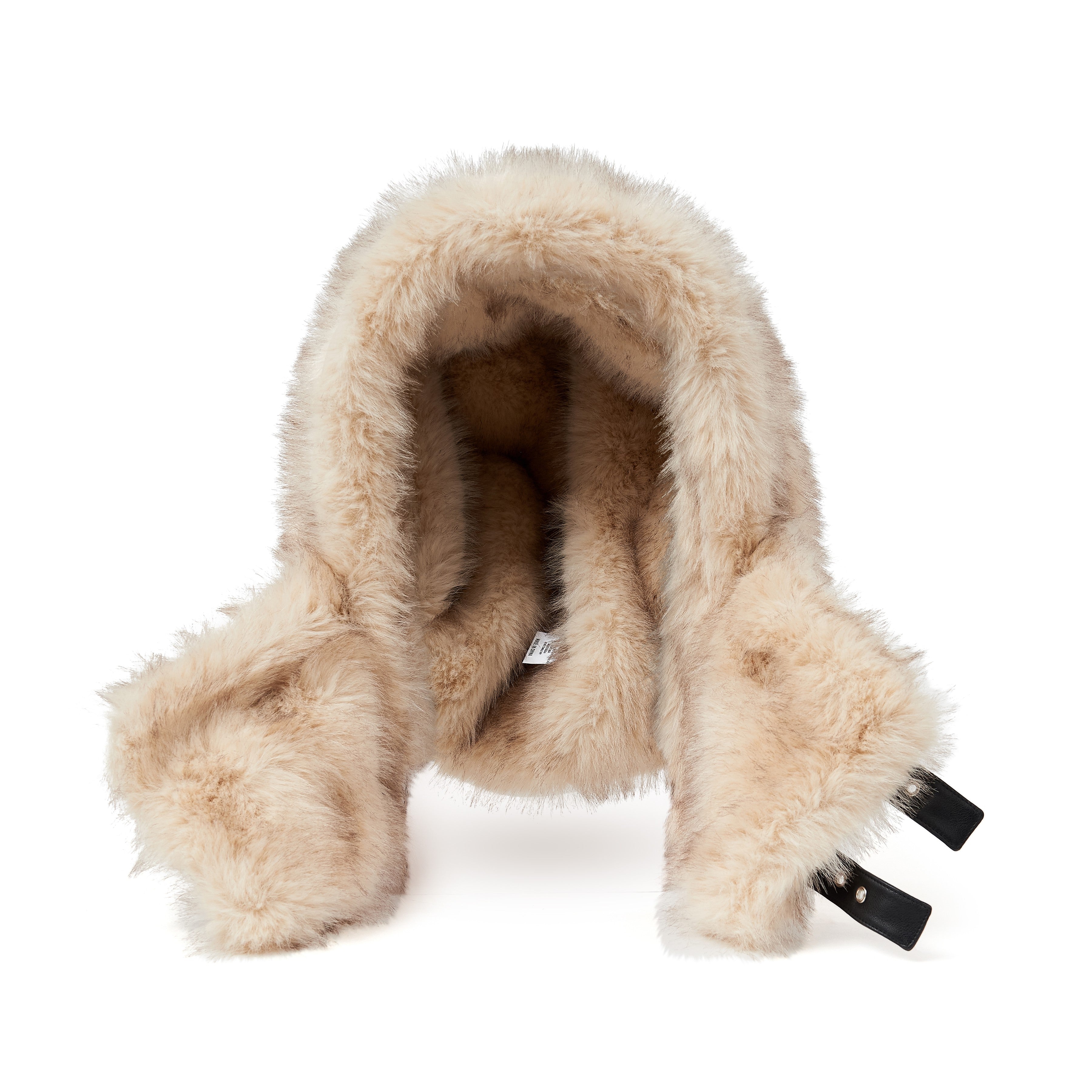 Faux Fur Hat [White]