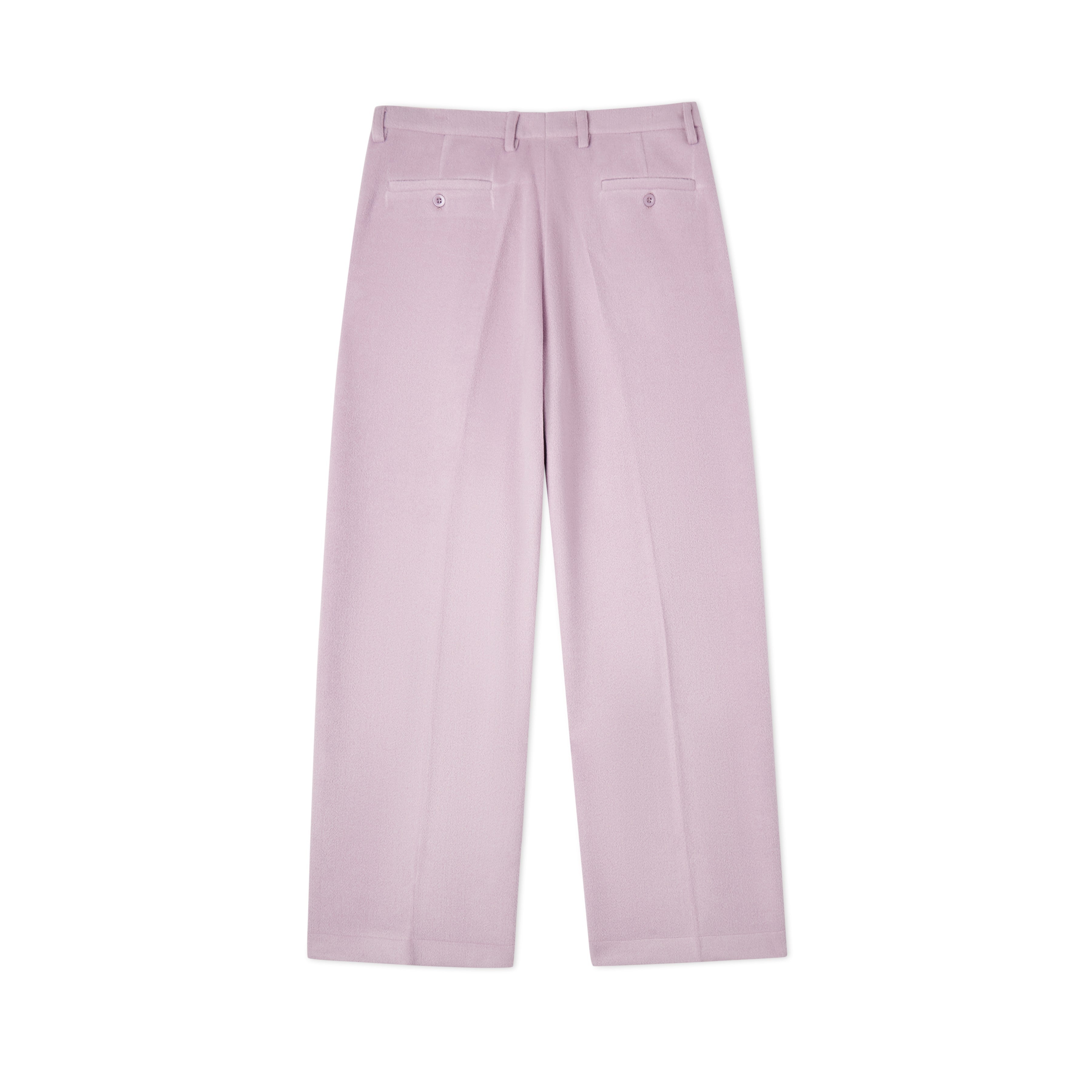 Wool Wide Leg Trouser [Lavender]