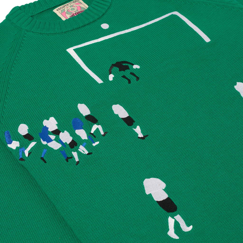 Ronaldinho x KidSuper Goal! Sweater [Green]