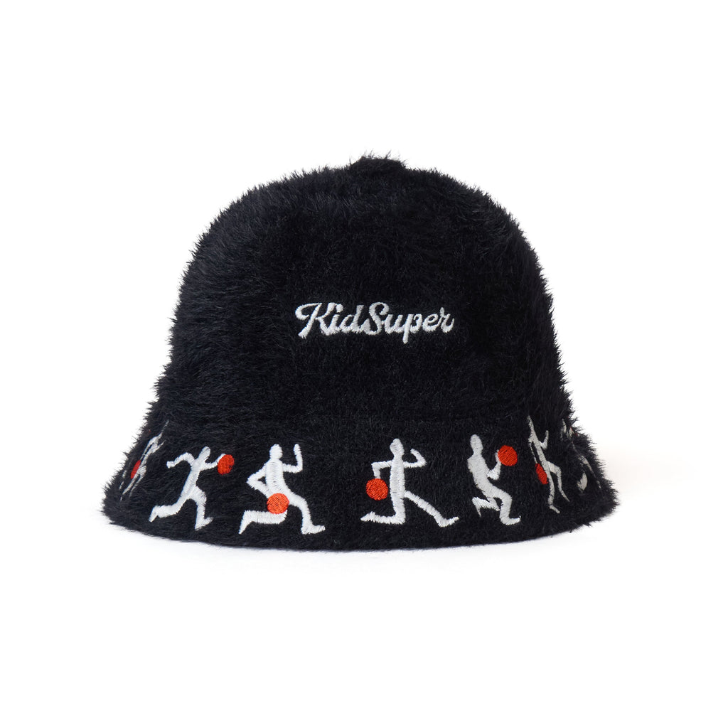 Brooklyn Fuzzy Bucket Hat [Black]