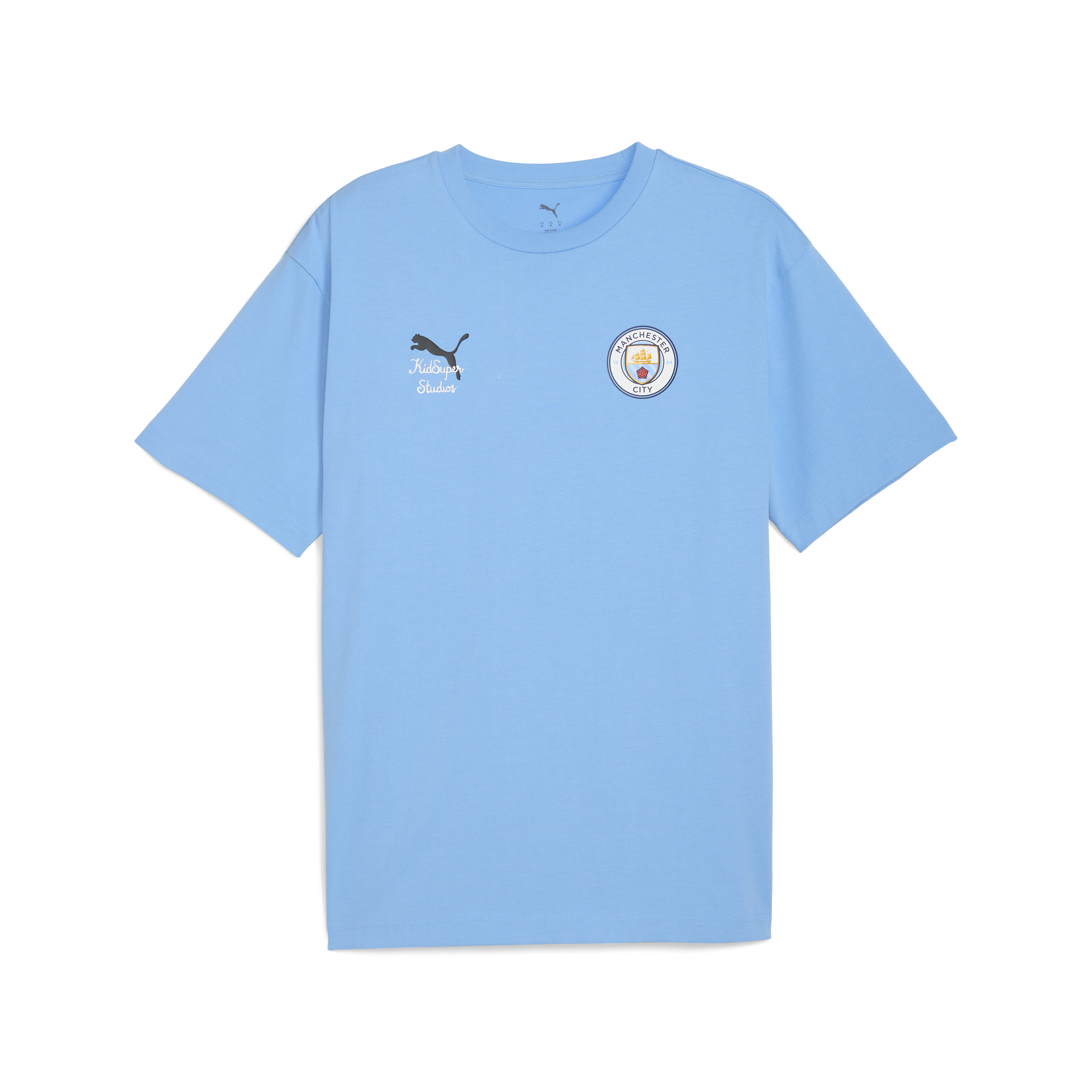 Man City FC TEE Team [Light Blue/Puma Black]