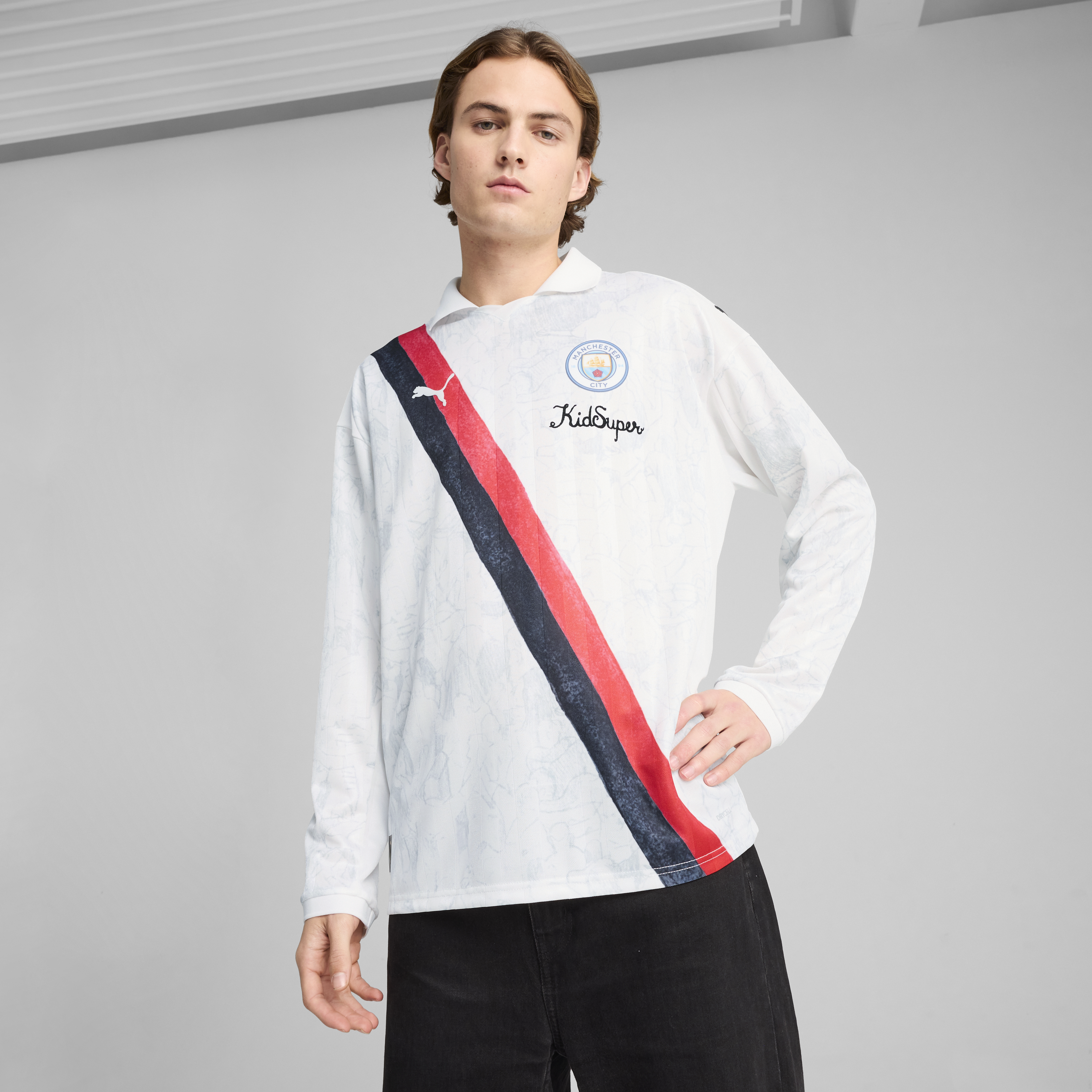 Man City FC LS RETRO SHIRT [puma white/puma black]