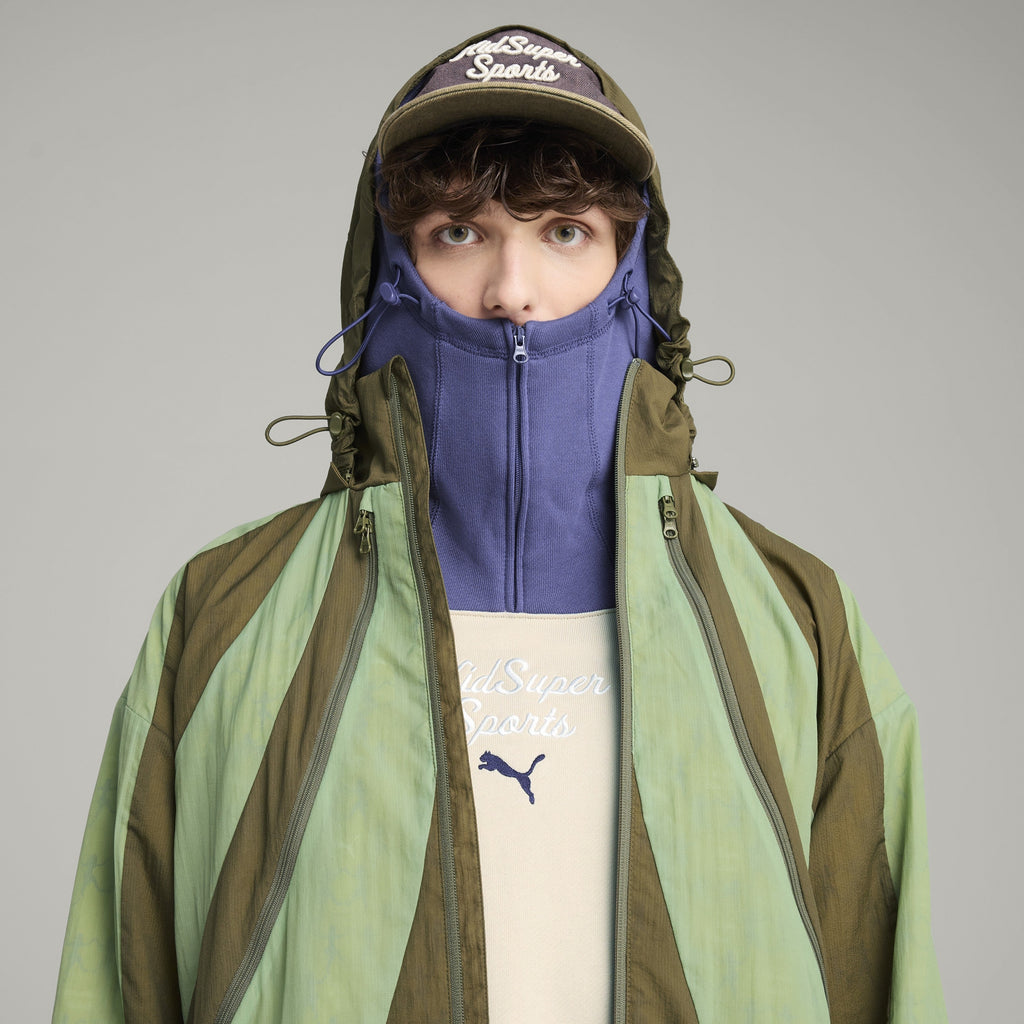 PUMA X KIDSUPER WINDBREAKER [Dusty Green]