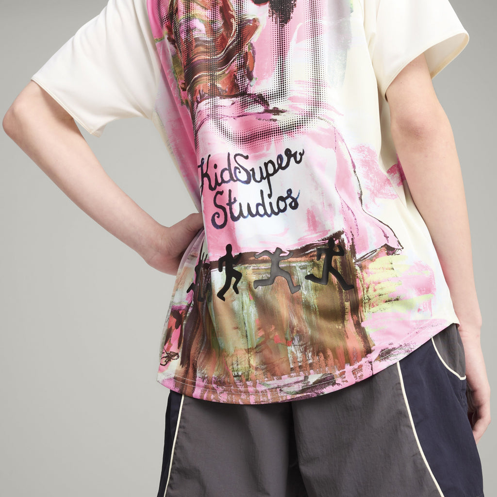 PUMA X KIDSUPER PAINTED JERSEY [Warm White]