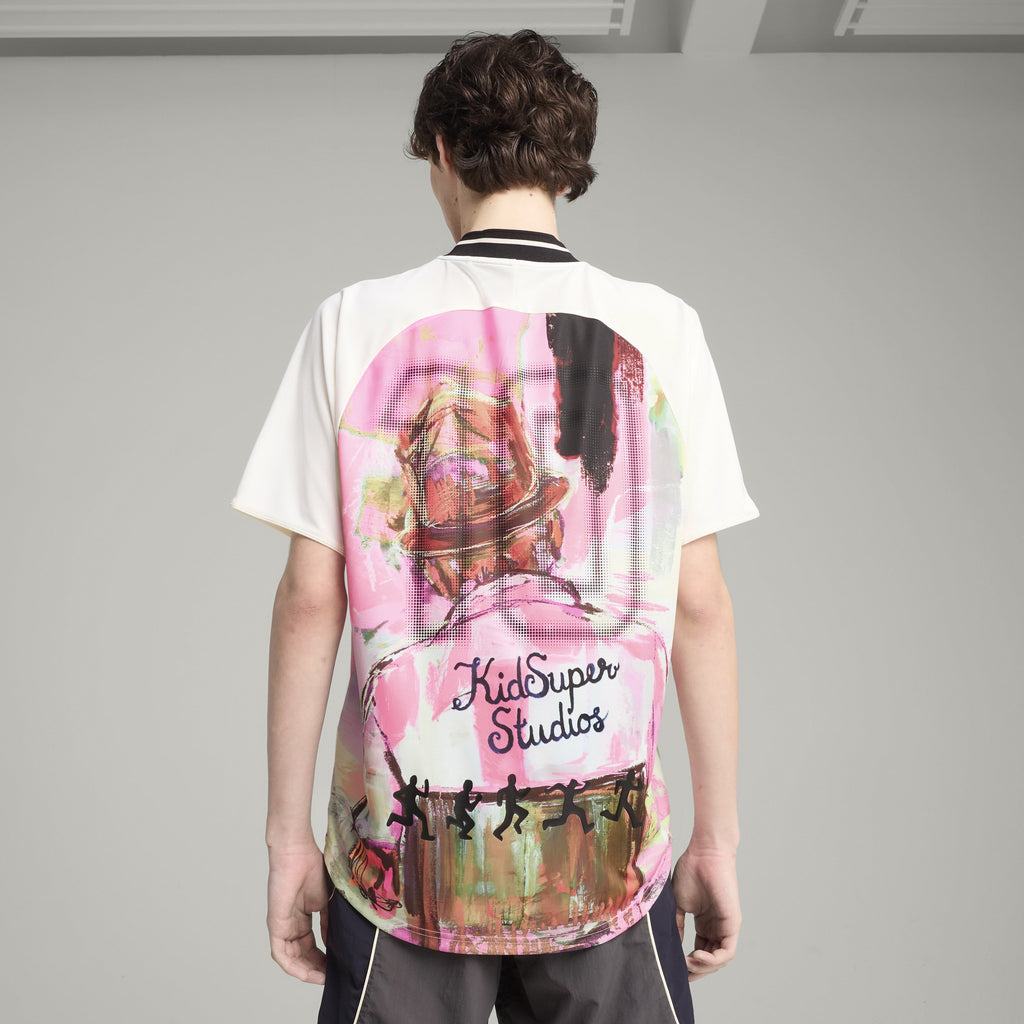 PUMA X KIDSUPER PAINTED JERSEY [Warm White]
