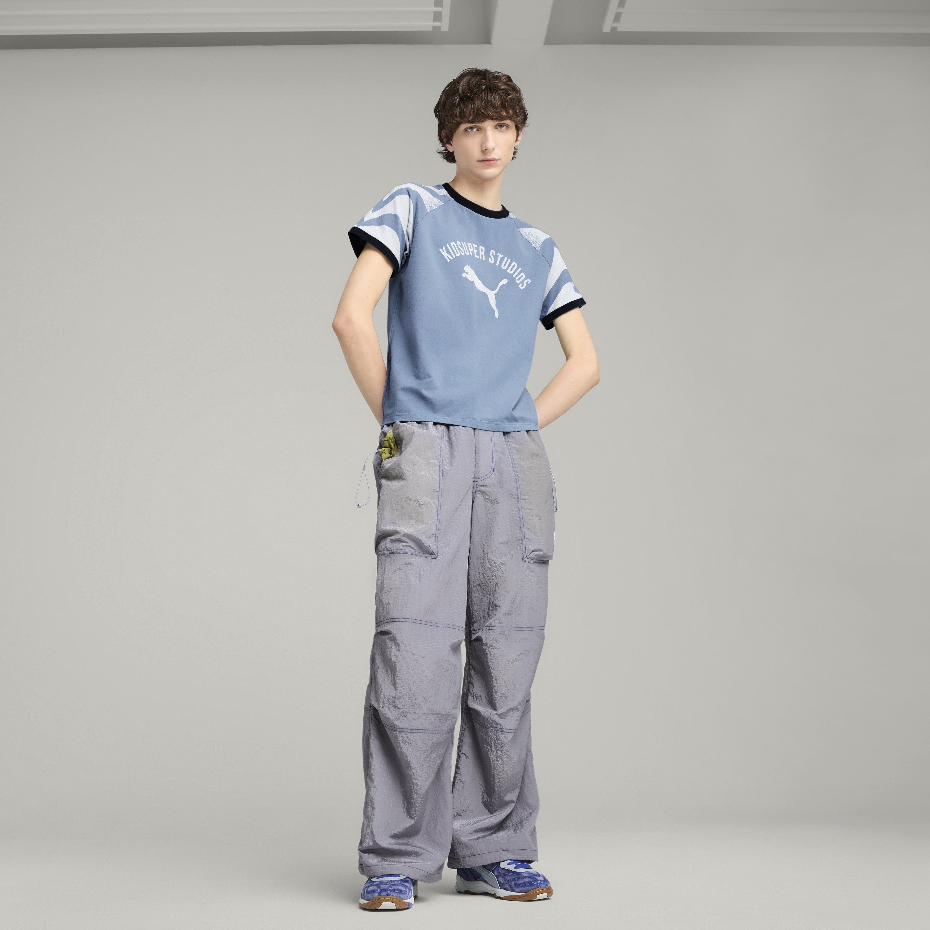 PUMA X KIDSUPER PANTS [Gray Fog]