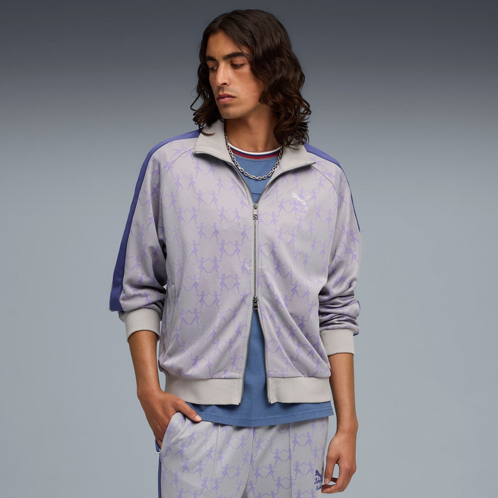 PUMA X KIDSUPER T7 JACKET [Gray Echo/AOP]