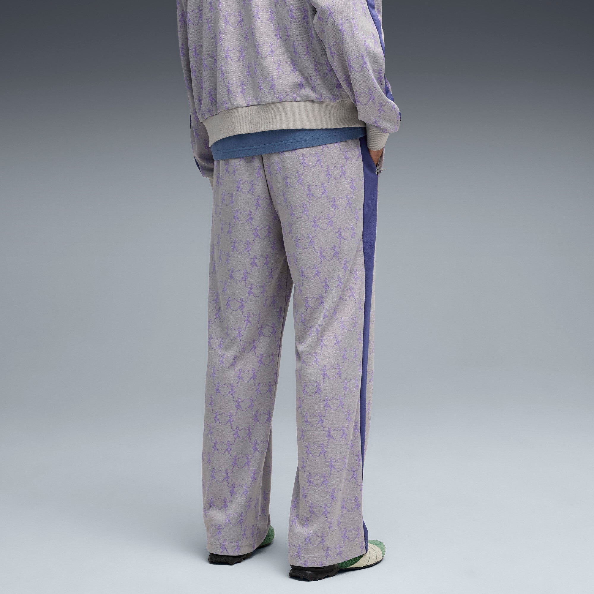 PUMA X KIDSUPER T7 PANTS [Gray Echo/AOP]