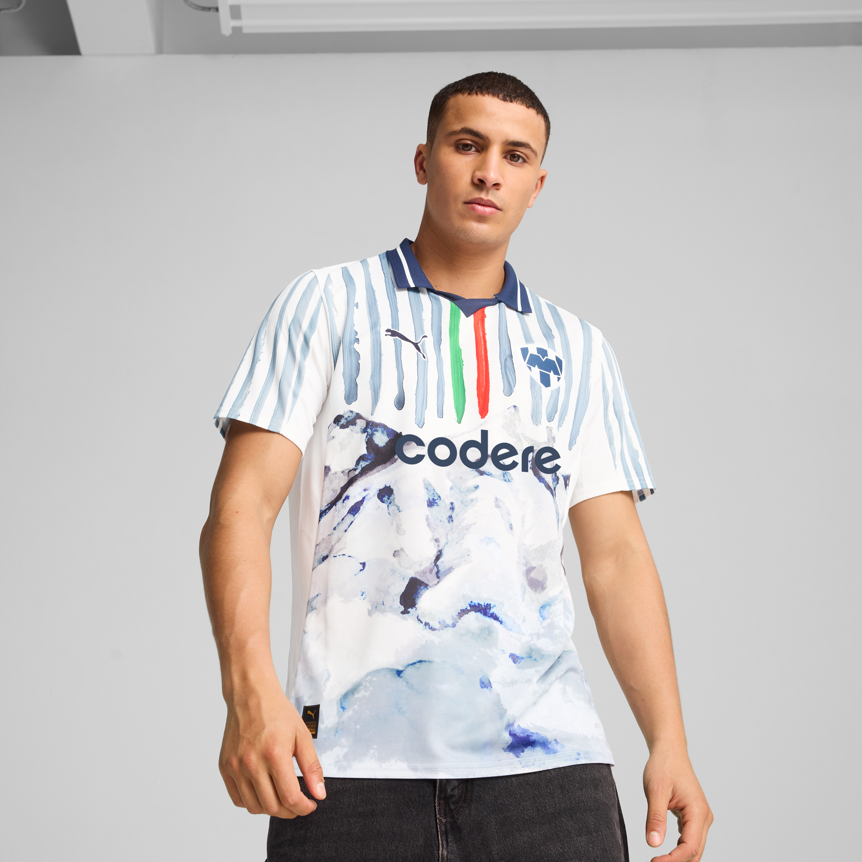 C.F. Monterrey JERSEY REPLICA [PUMA White-Deep Navy]