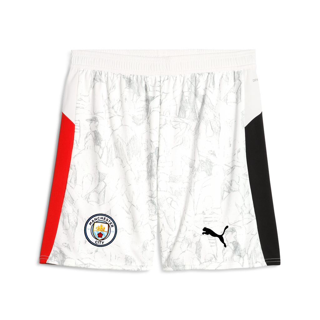 Man City FC Shorts Replica [puma white/puma black]