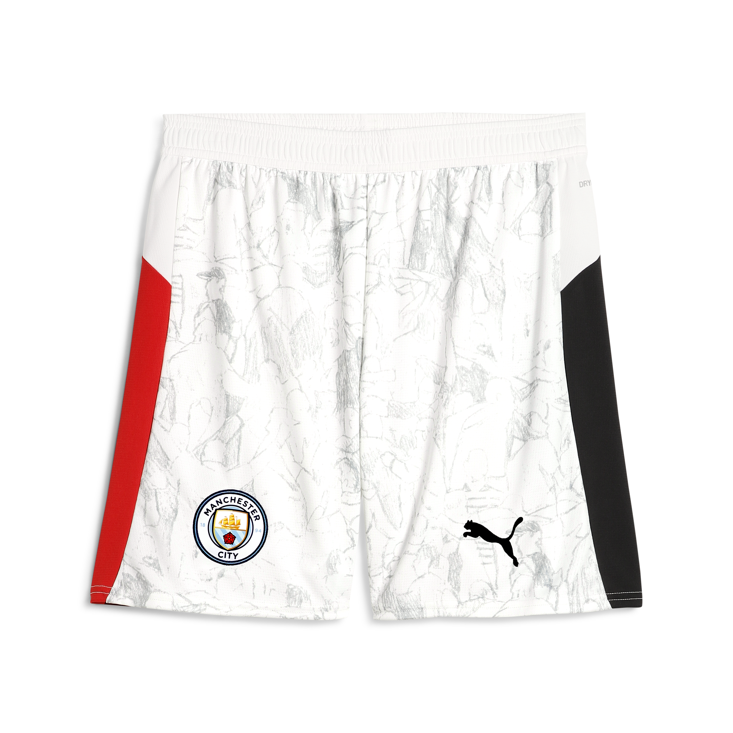 Man City FC Shorts Replica [puma white/puma black]