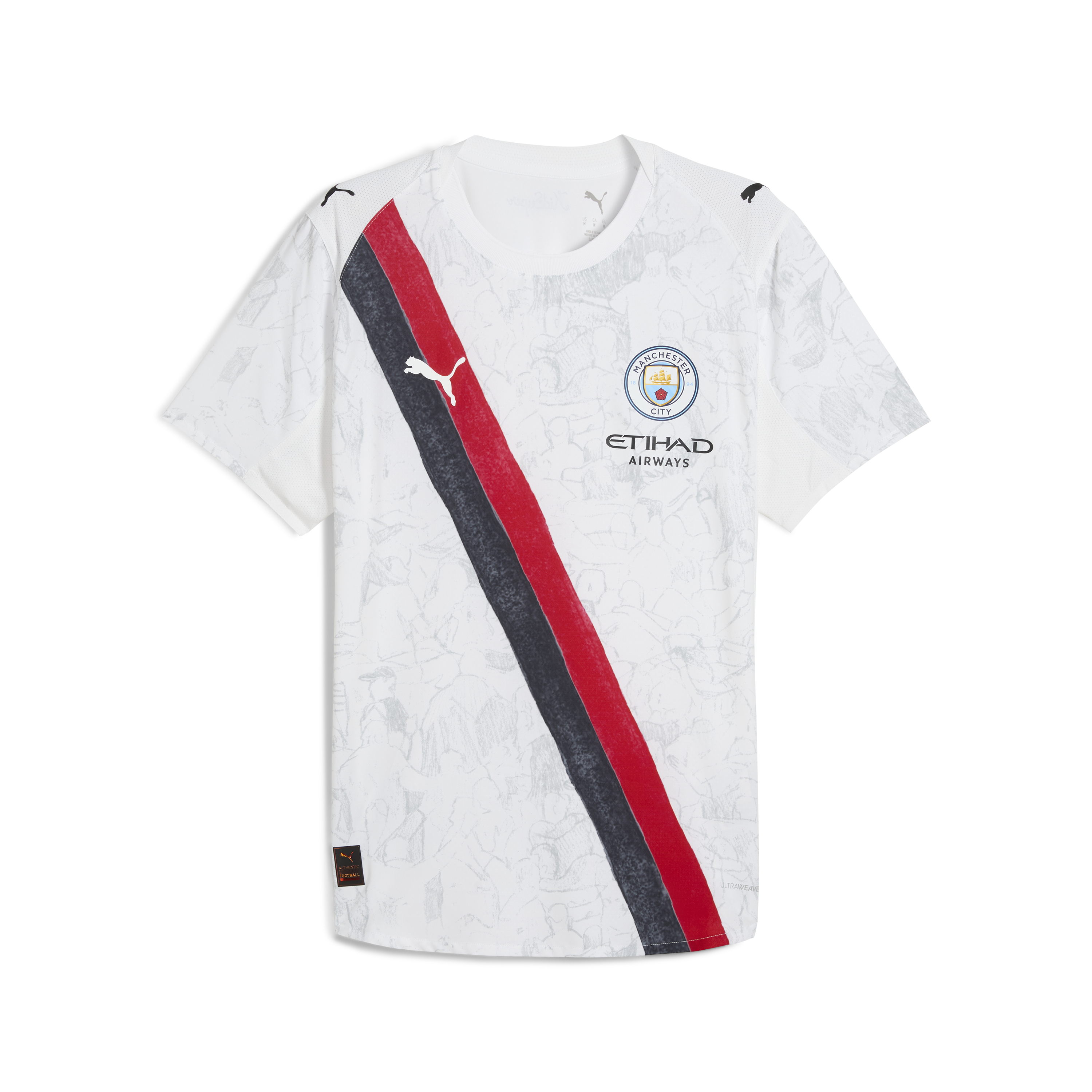 Man City FC Jersey Authentic [box][puma white/puma black]