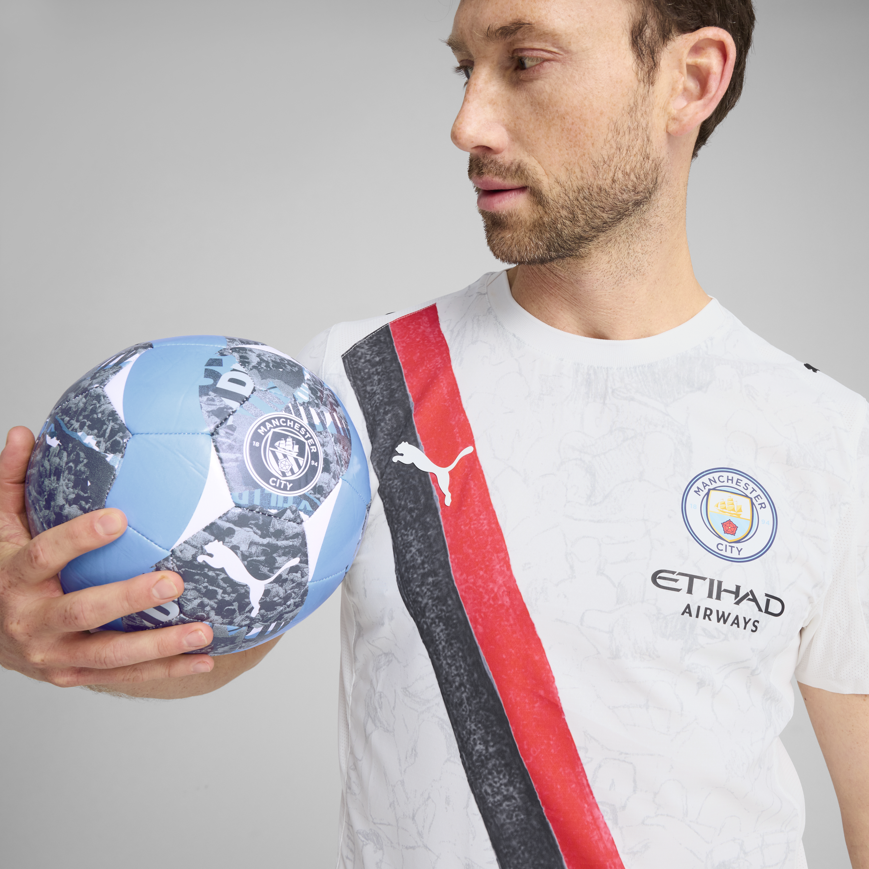 Man City FC Jersey Authentic [box][puma white/puma black]