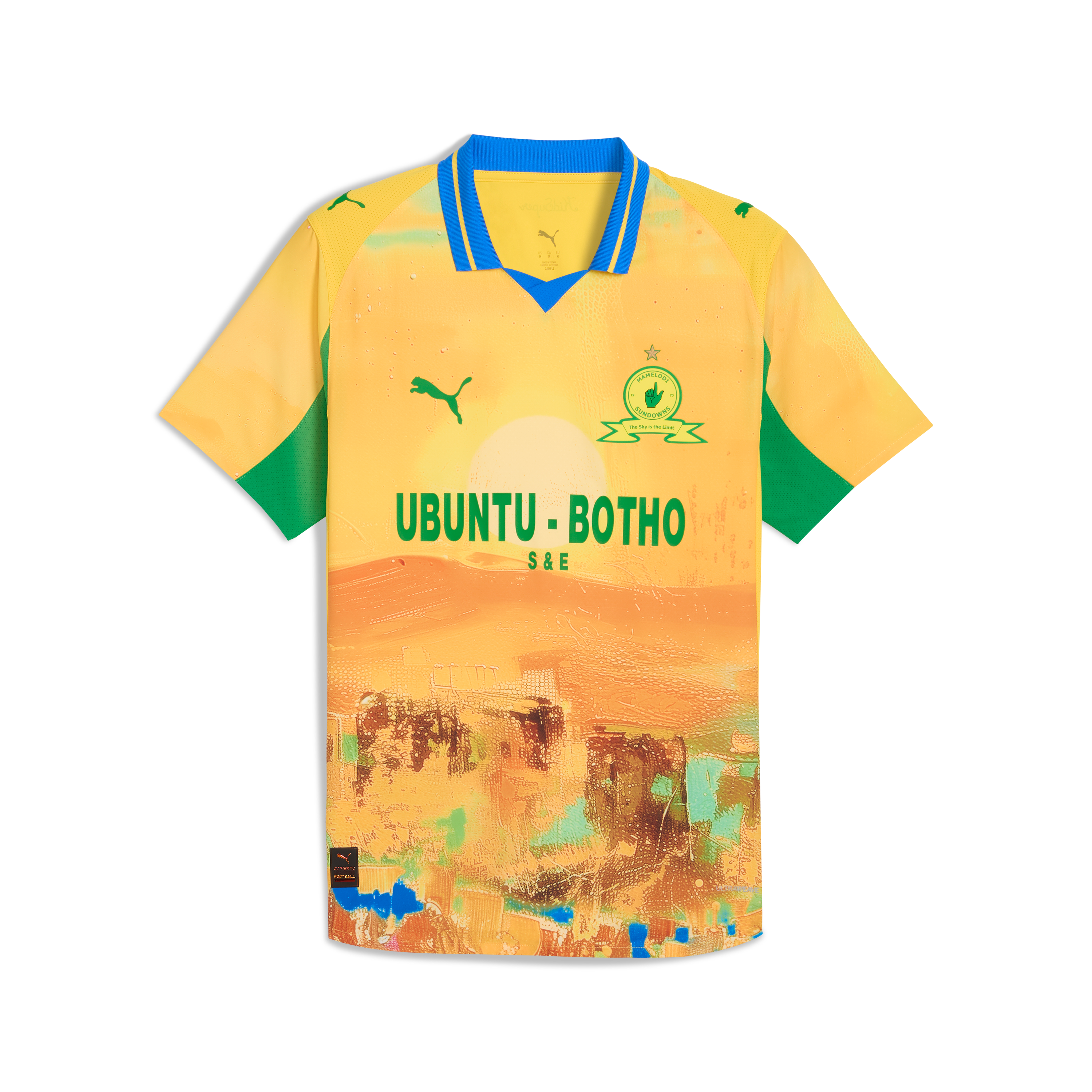 Mamelodi Sundowns F.C JERSEY AUTHENTIC [box][Pelé Yellow/Fast Green]