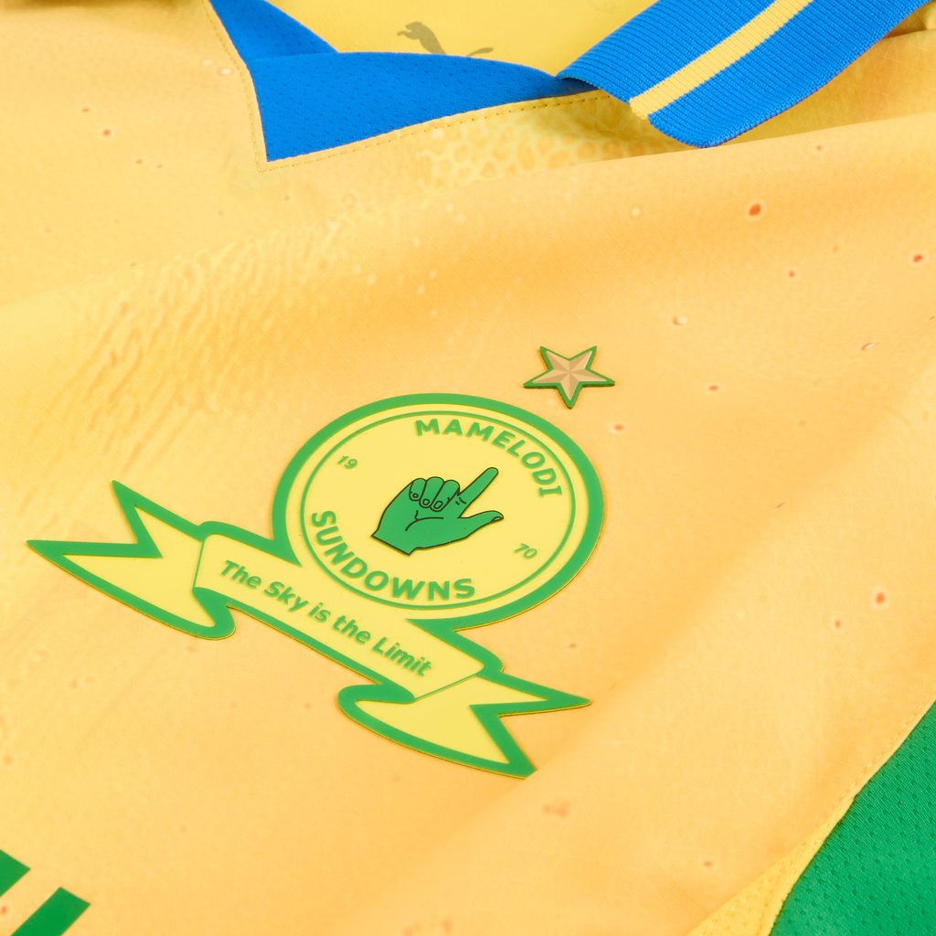 Mamelodi Sundowns F.C JERSEY AUTHENTIC [box][Pelé Yellow/Fast Green]