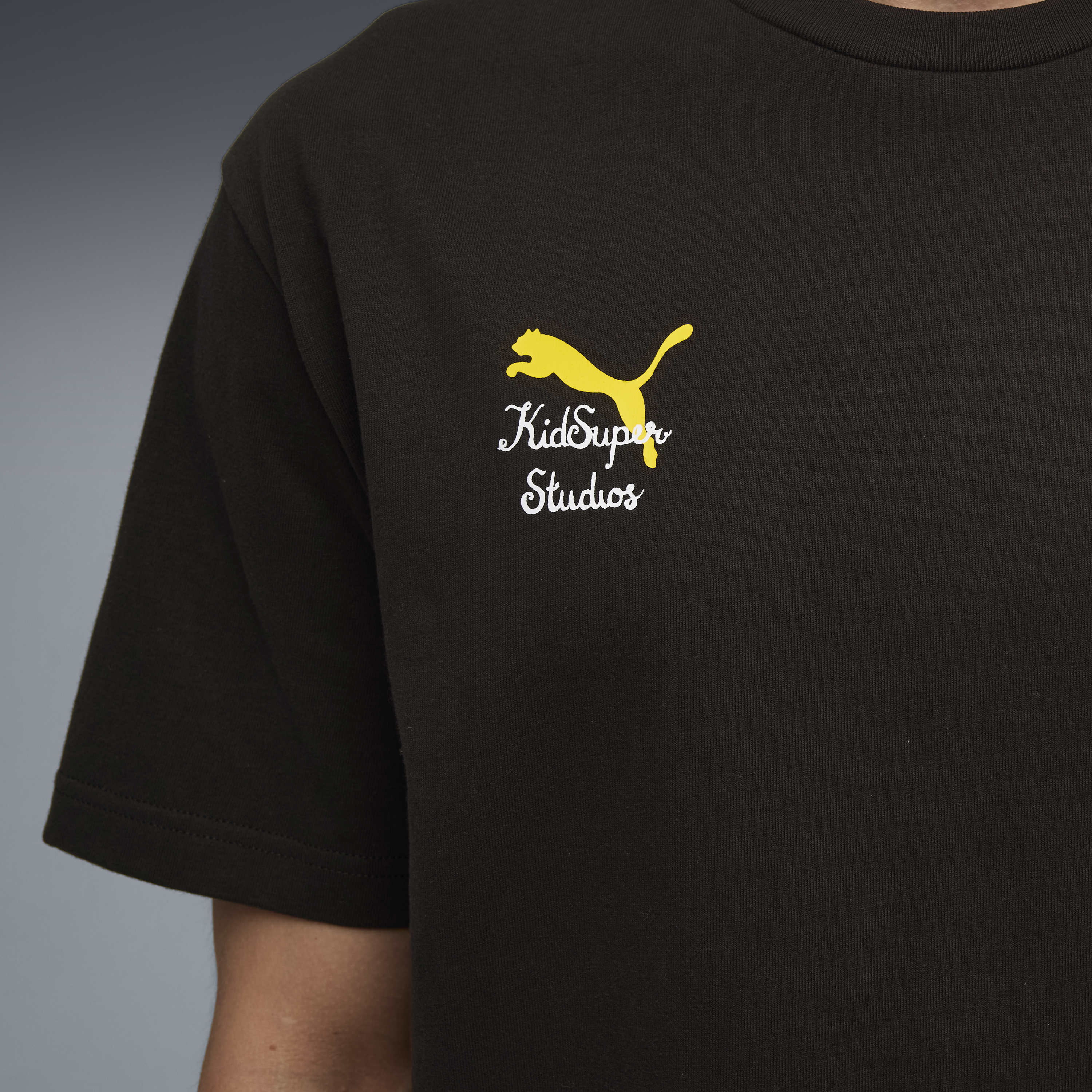 KIDSUPER BVB Dortmund TEE PUMA [Black/Faster Yellow]