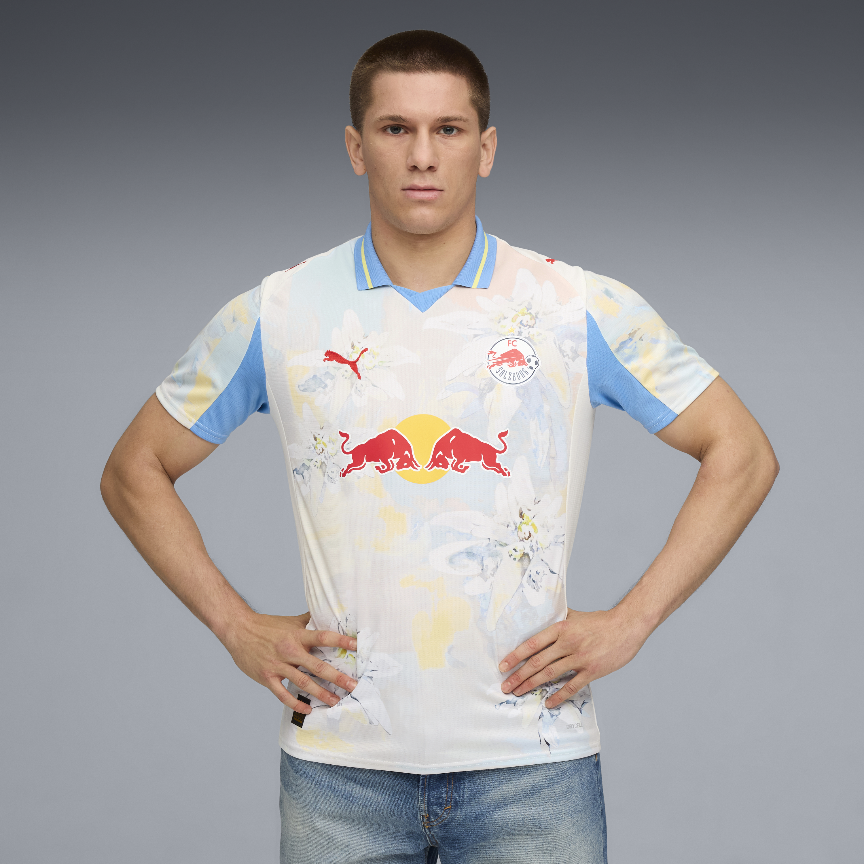 FC Red Bull Salzburg JERSEY REPLICA [Frosted Ivory/PUMA Red]