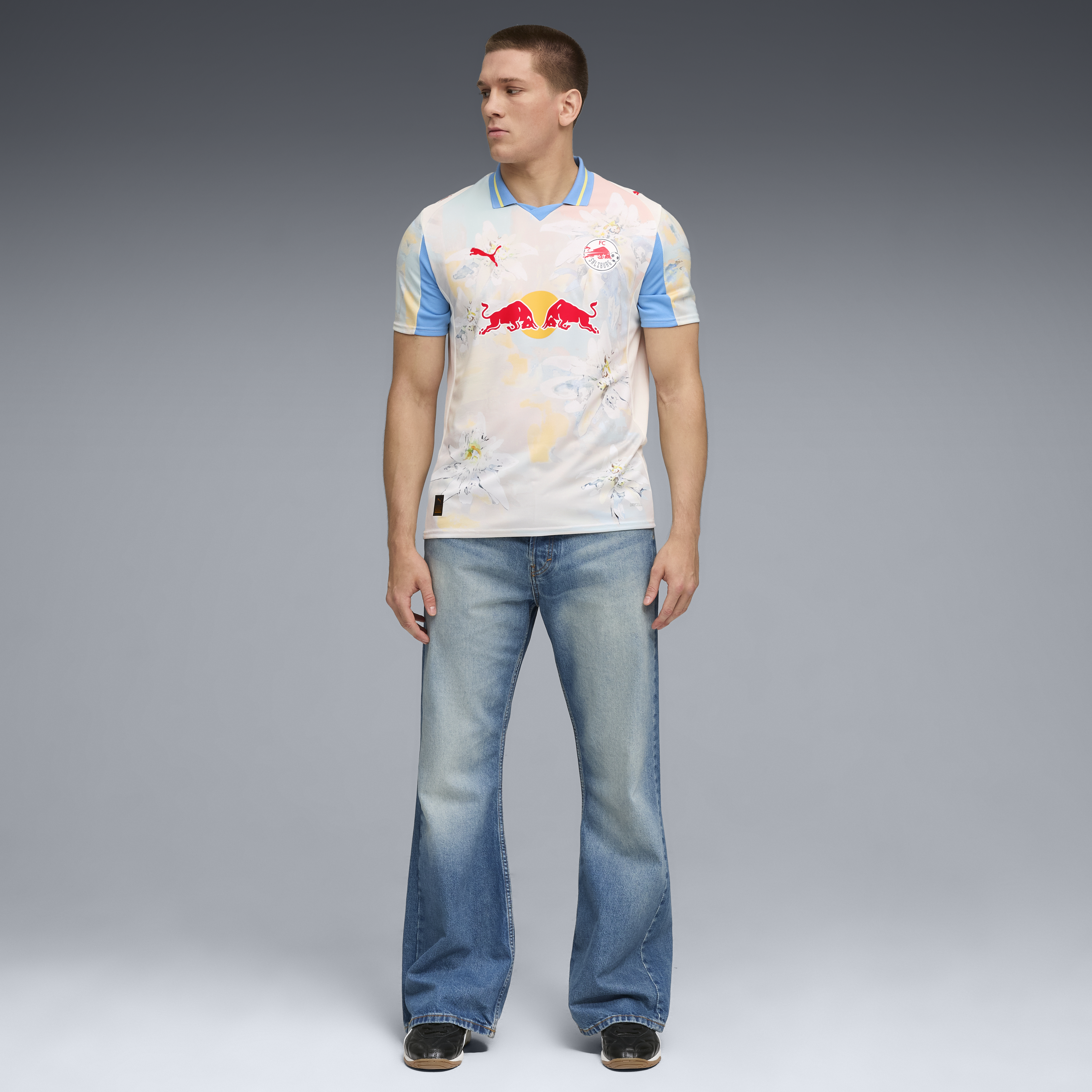 FC Red Bull Salzburg JERSEY REPLICA [Frosted Ivory/PUMA Red]