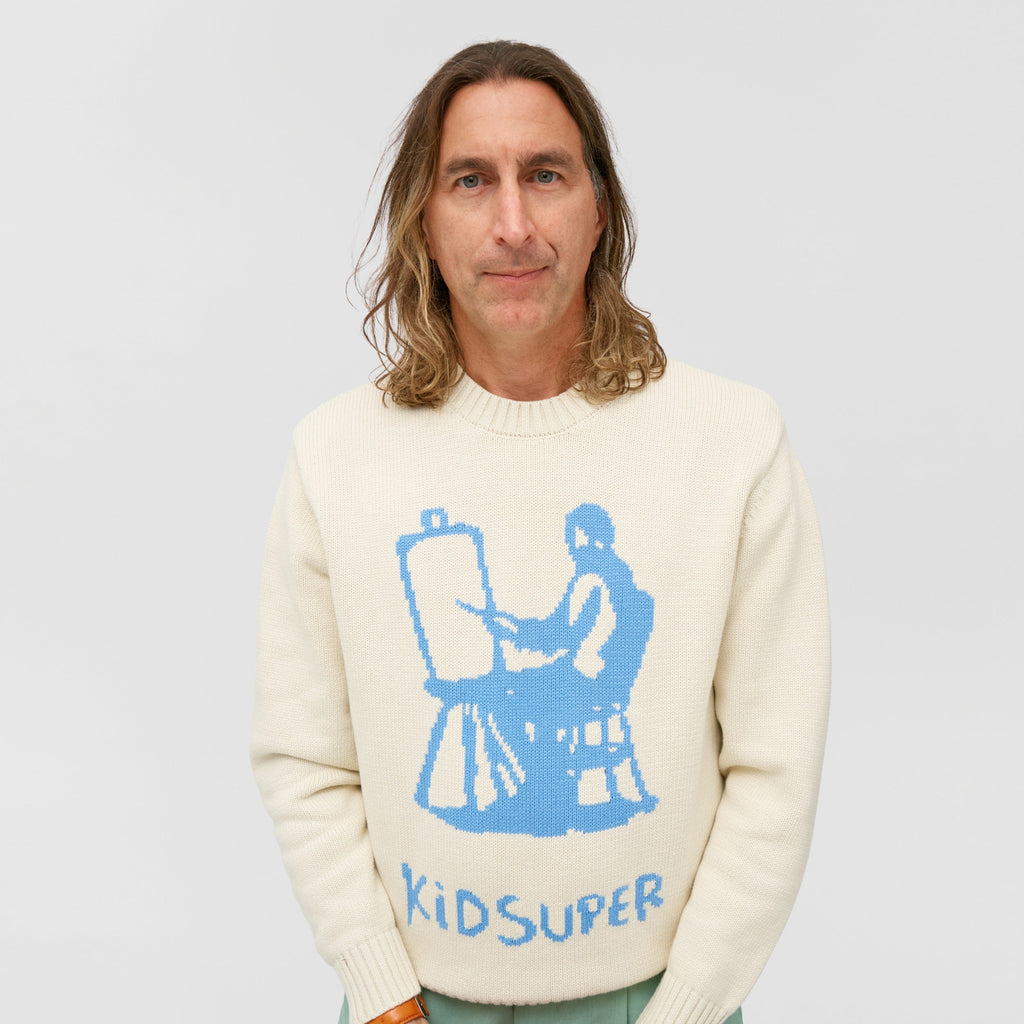 Painter Graphic Sweater [Natural]