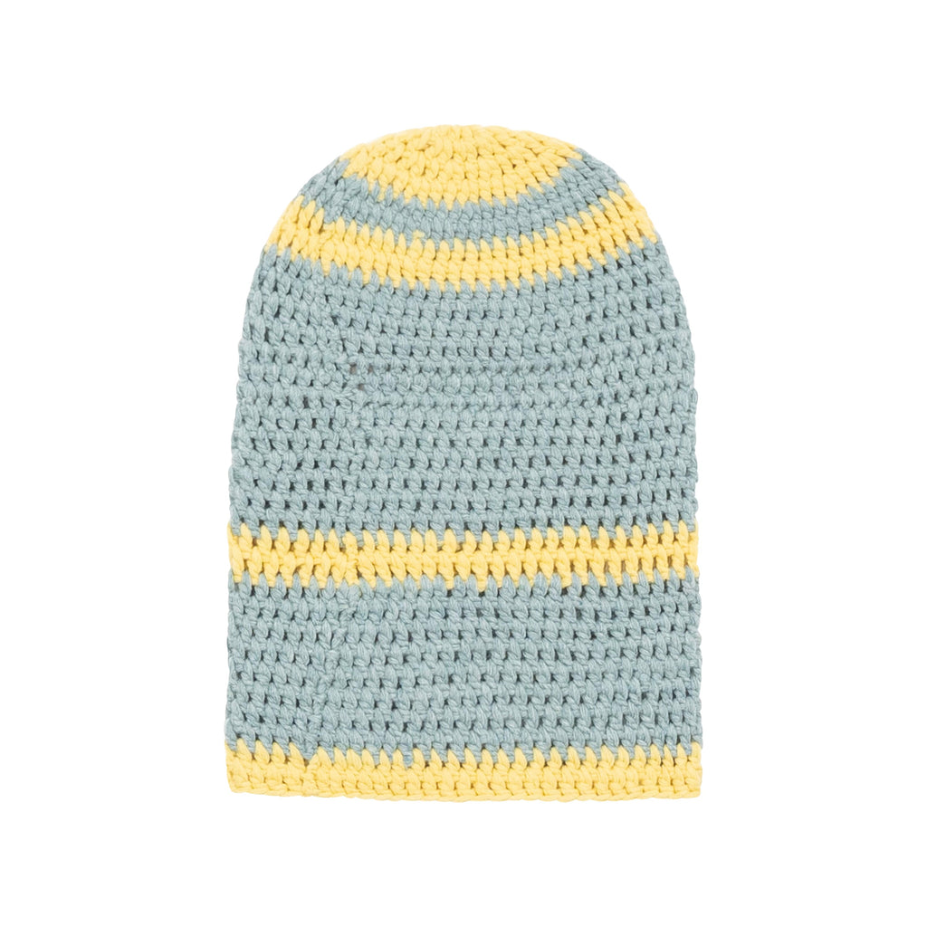 Knit Balaclava [Baby Blue / Yellow]
