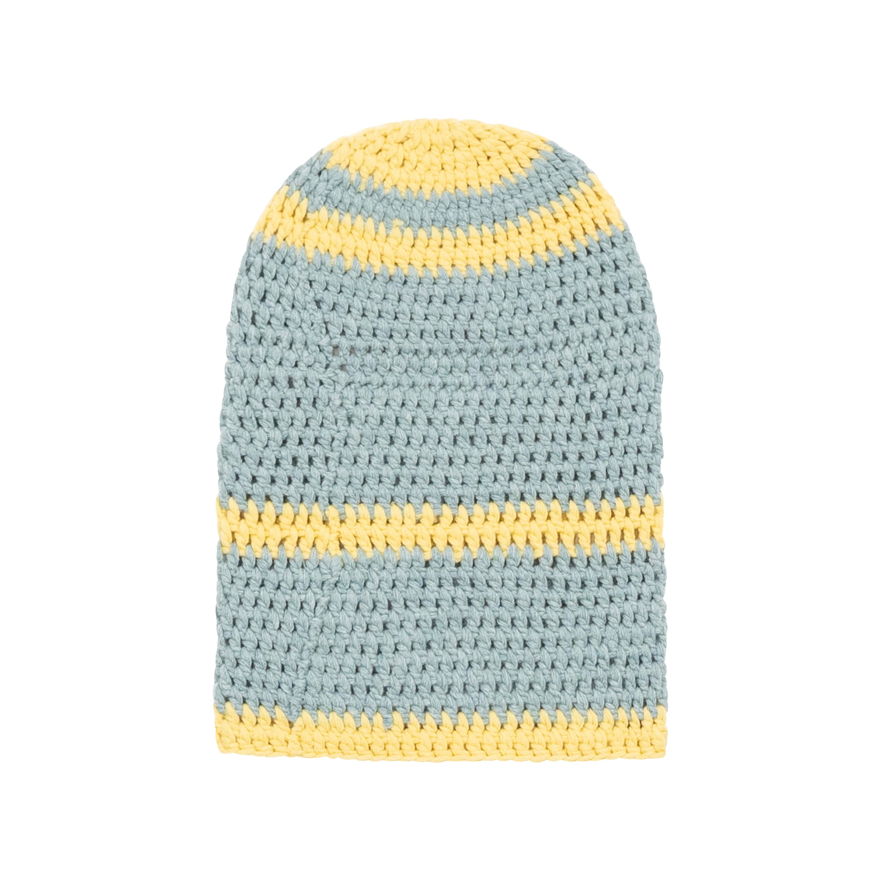 Knit Balaclava [Baby Blue / Yellow]