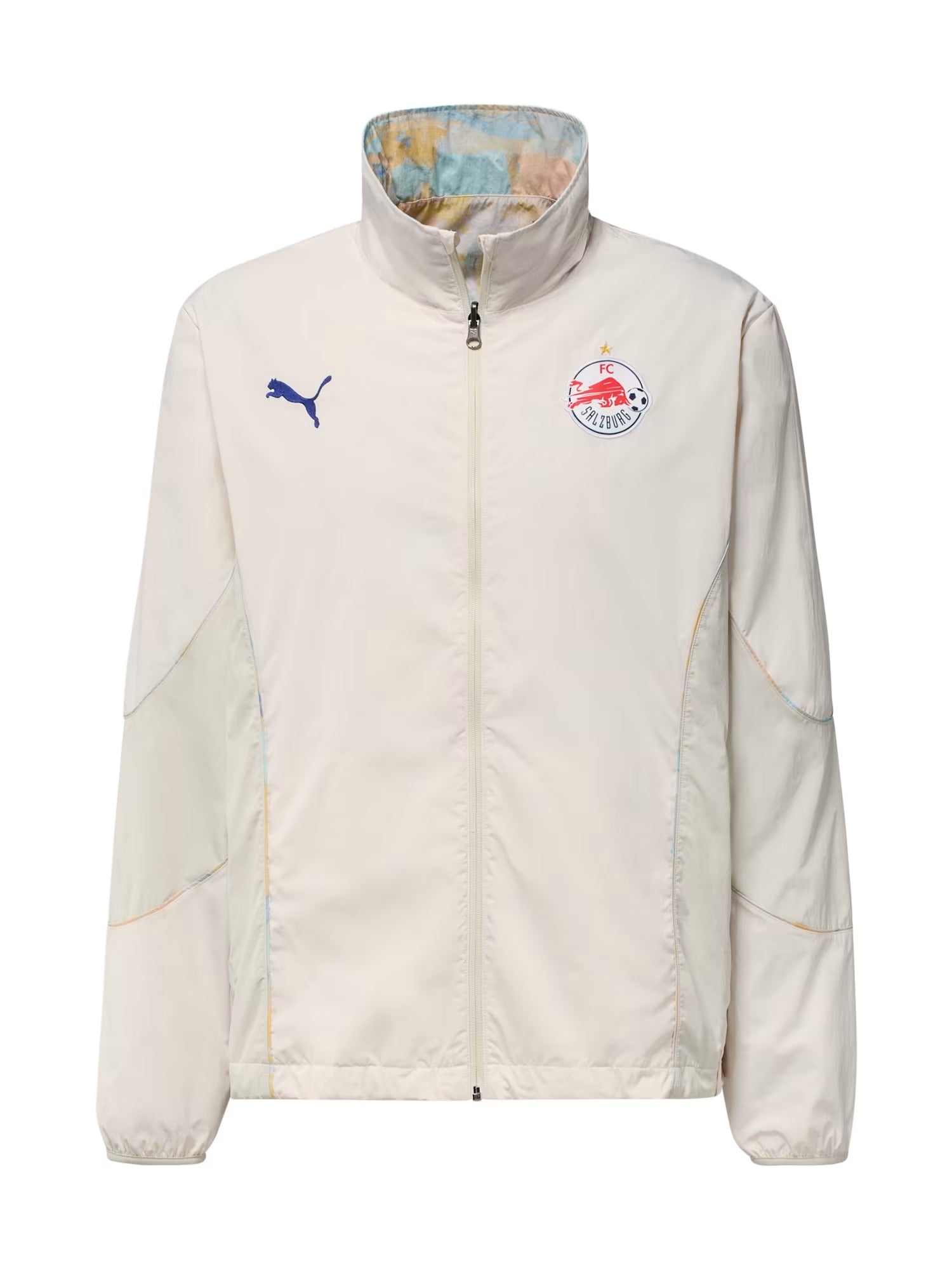 FC Red Bull Salzburg REVERSIBLE JACKET [Frosted Ivory/PUMA Red	]