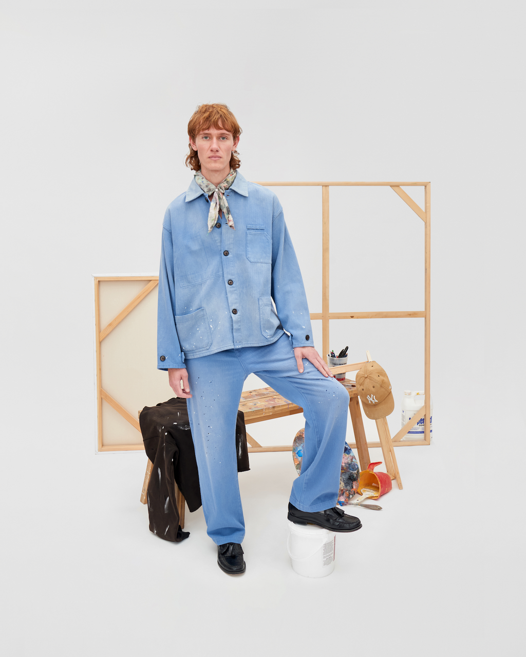 Painters Essentials Chore Coat [Blue]