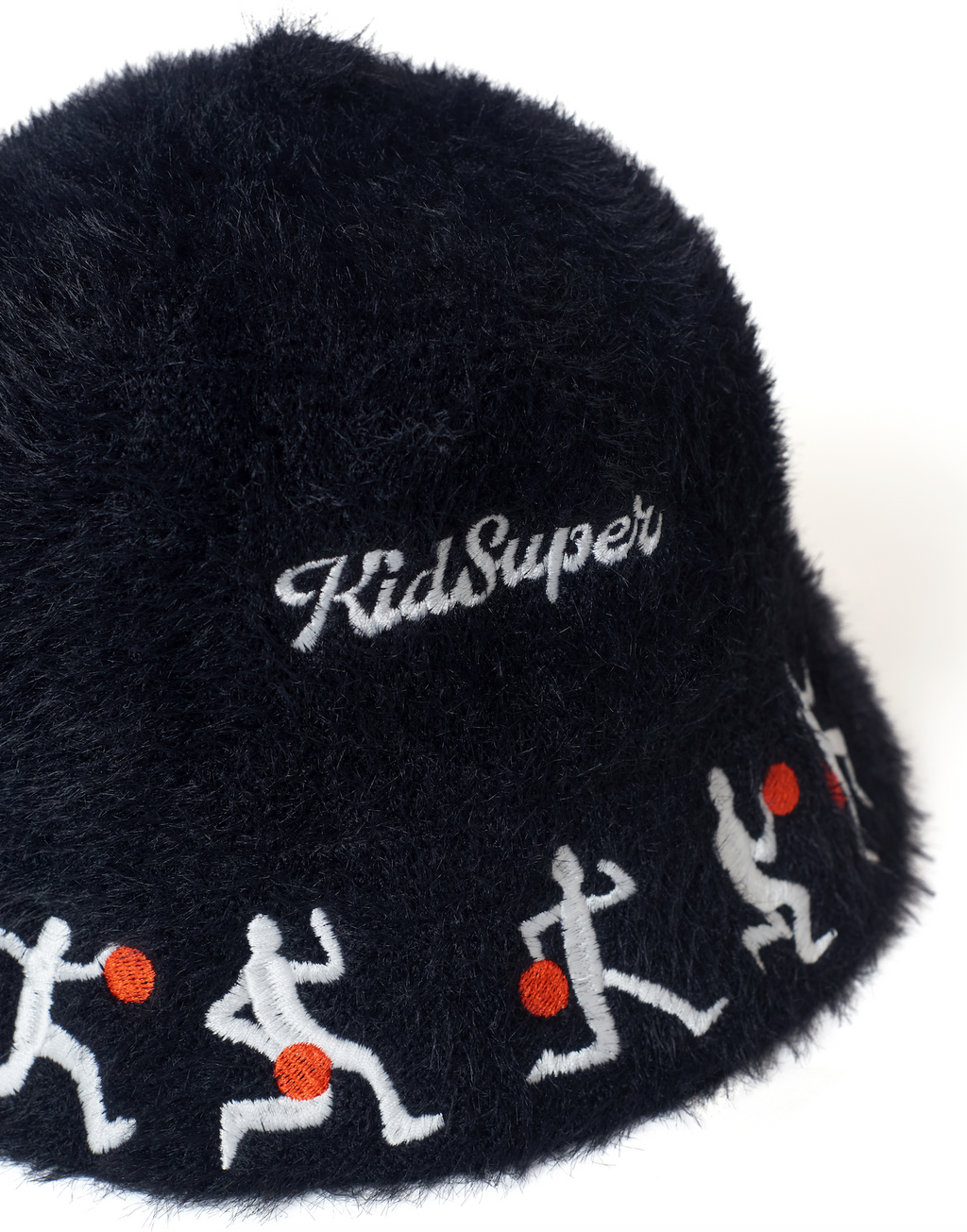 Brooklyn Fuzzy Bucket Hat [Black]