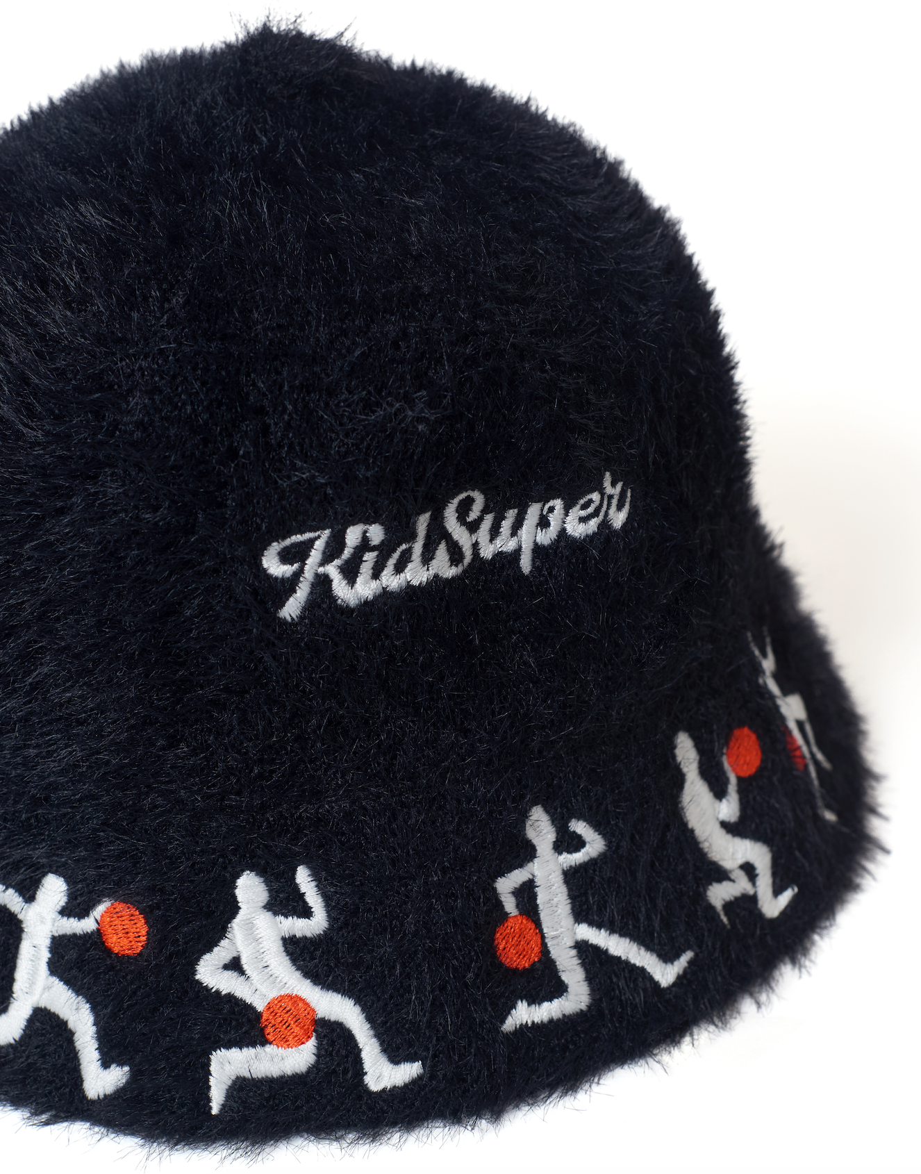 Brooklyn Fuzzy Bucket Hat [Black]