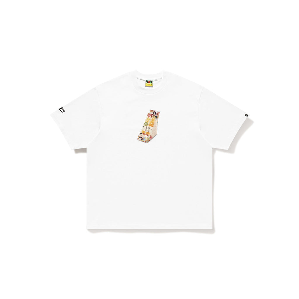 BAPE X KIDSUPER EGG SANDWICH TEE [WHITE]