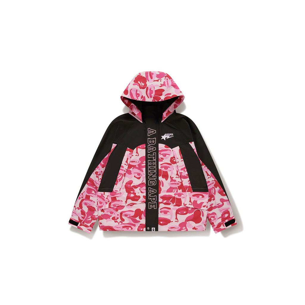 BAPE X KIDSUPER CAMO LIGHT SNOWBOARD JACKET [PINK]
