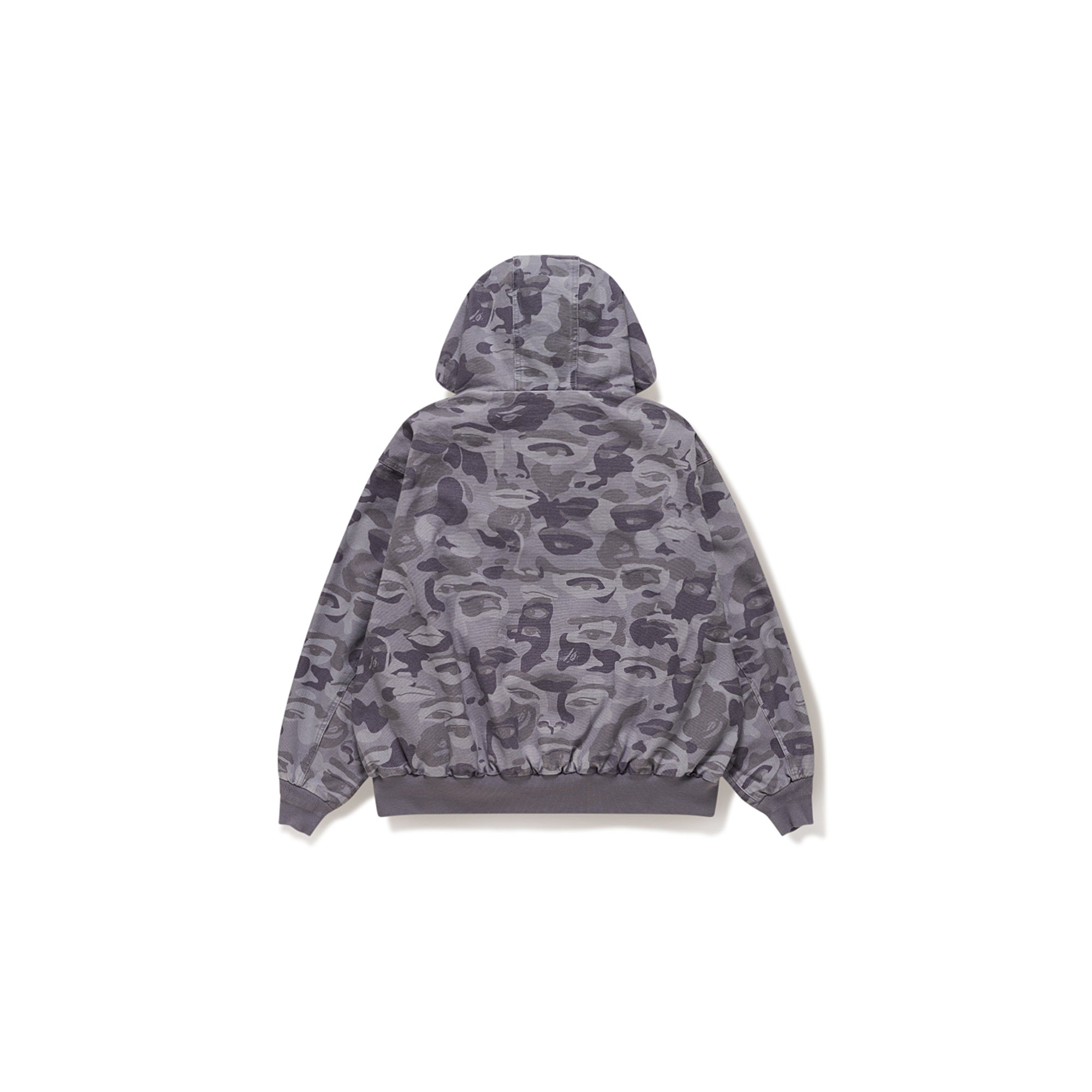 BAPE X KIDSUPER SOLID CAMO JACQUARD JACKET [PURPLE]