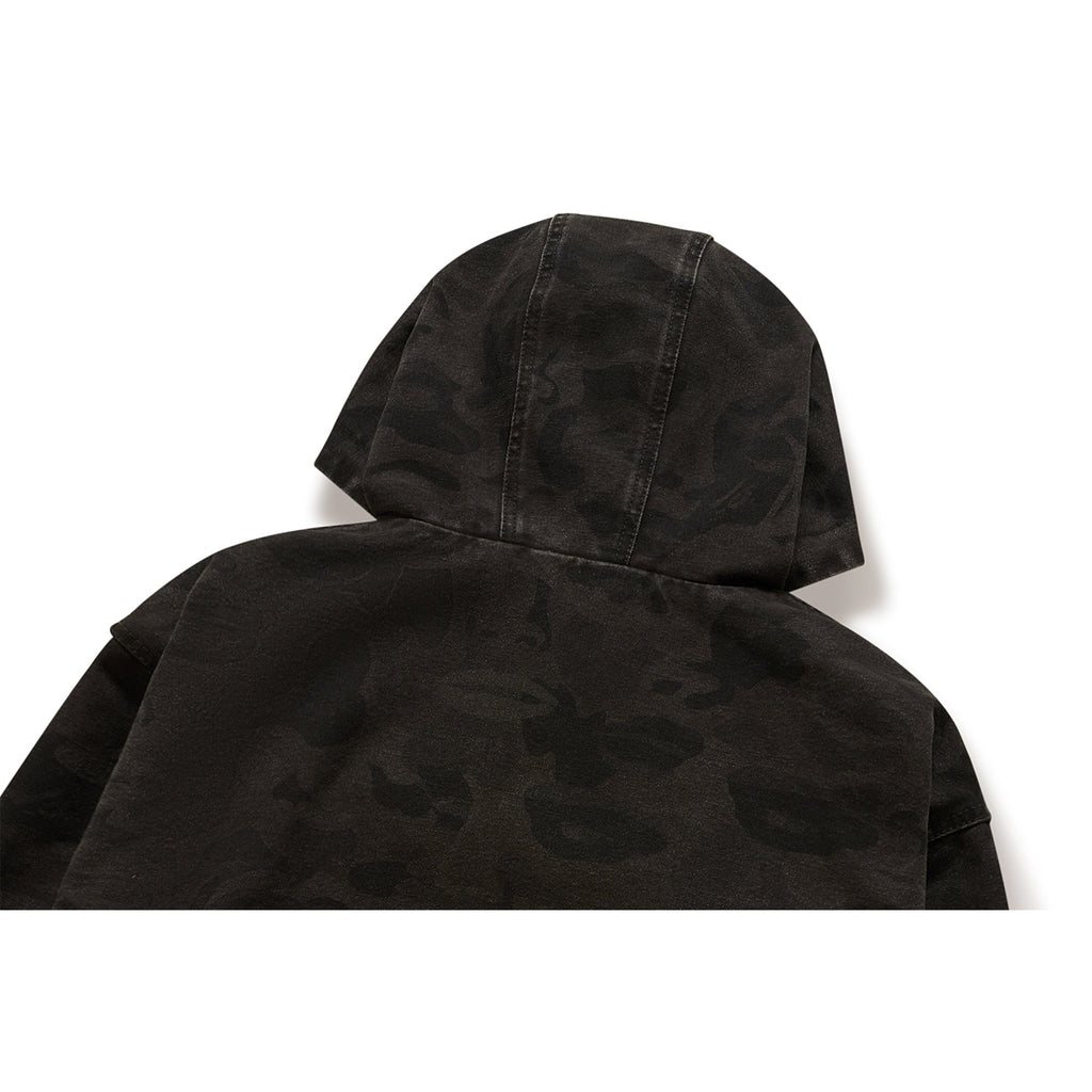 BAPE X KIDSUPER SOLID CAMO JACQUARD JACKET [BLACK]