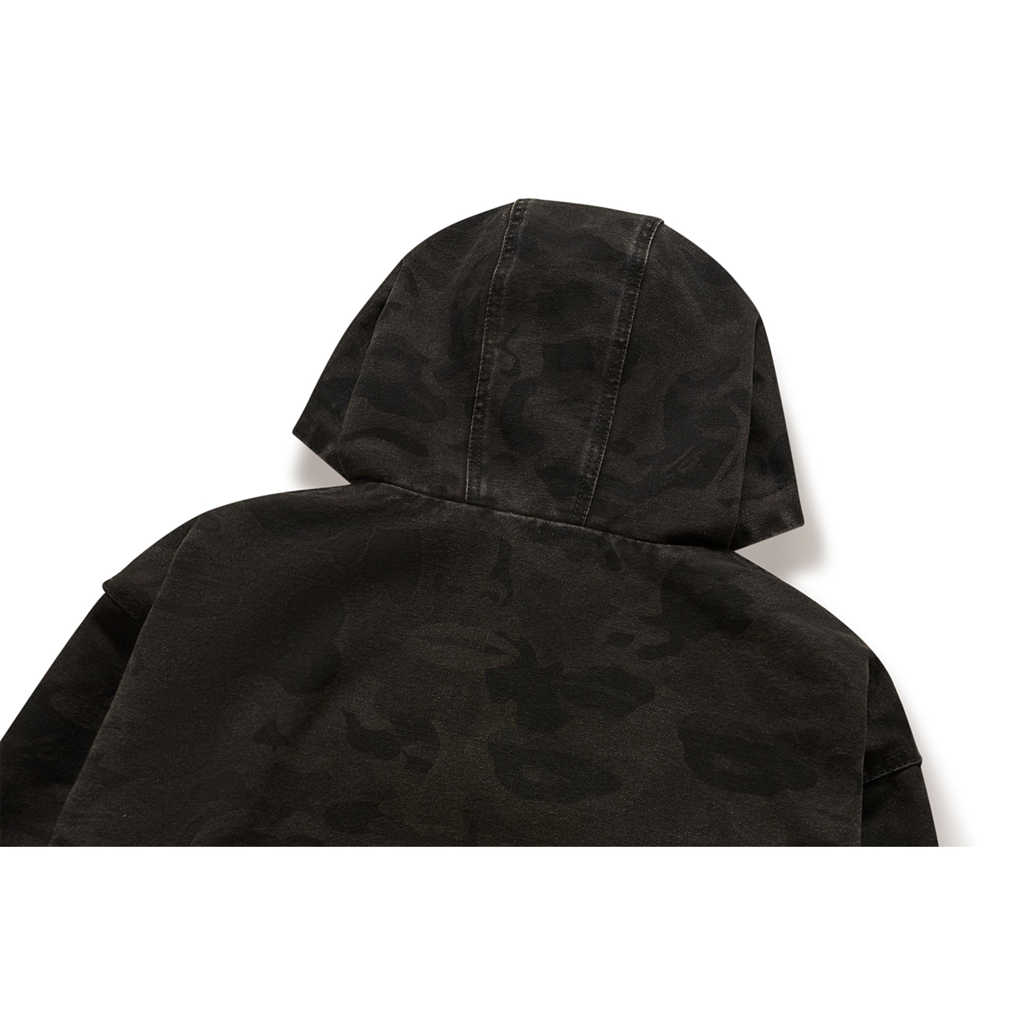 BAPE X KIDSUPER SOLID CAMO JACQUARD JACKET [BLACK]