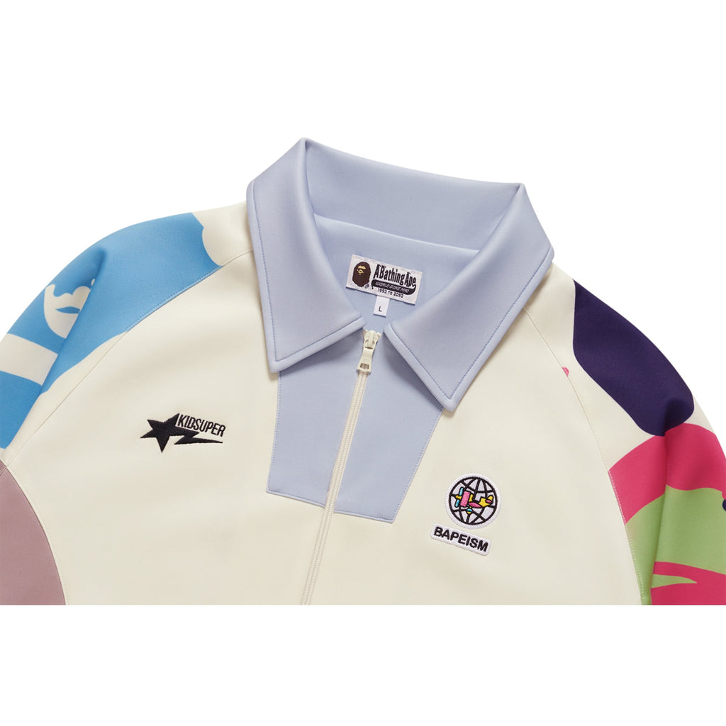BAPE X KIDSUPER PATCHWORK TRACK JACKET [MULTI]